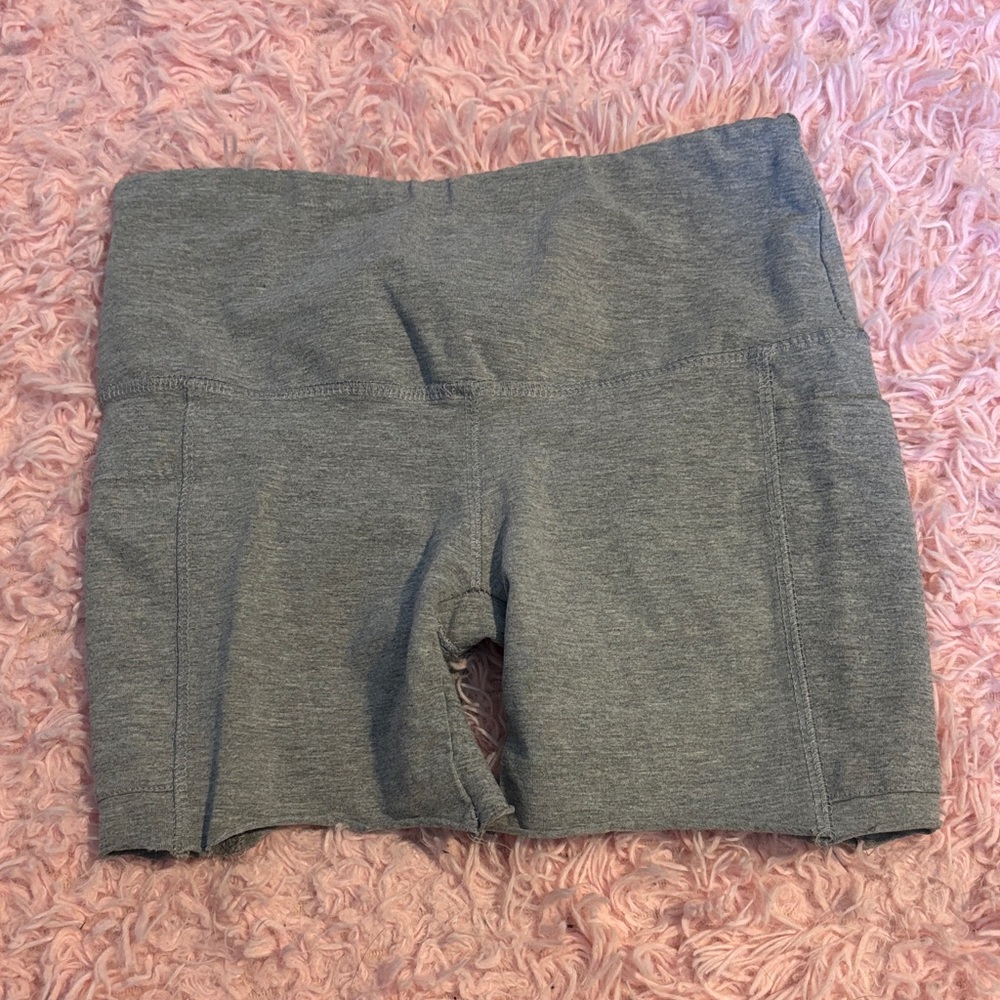 Heather Gray Women's Bike Shorts